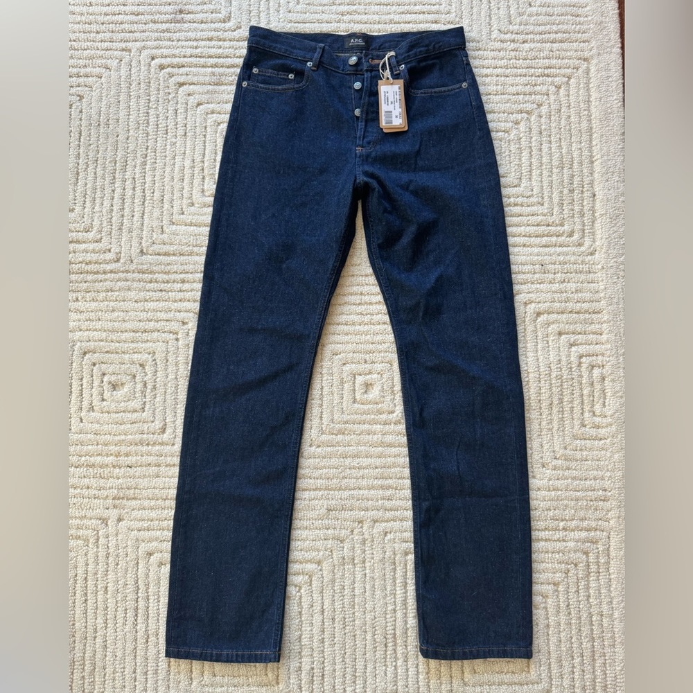 APC men’s size 30 jeans, new with tags
